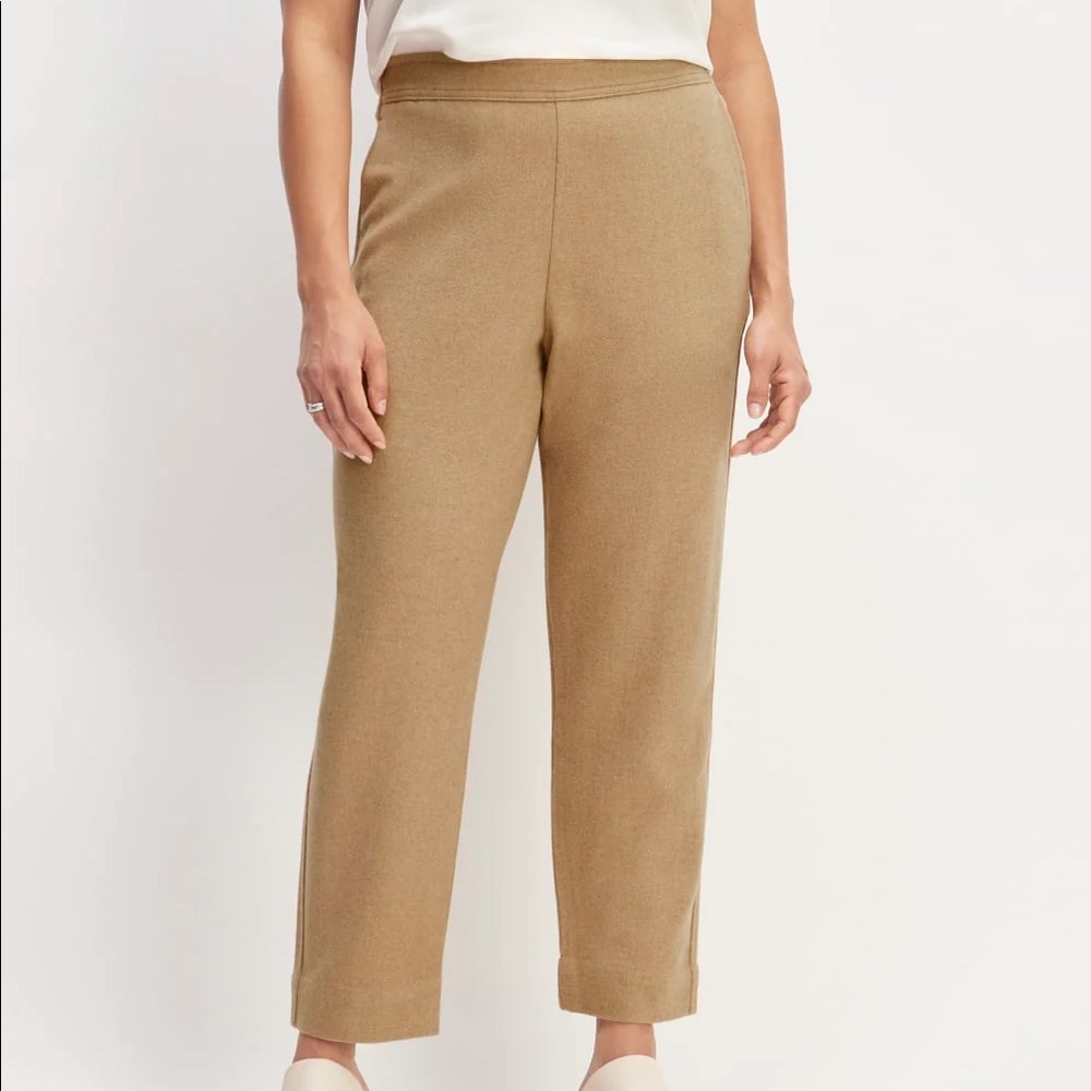 NWT Everlane the wool flannel pull on pant